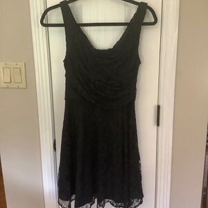 Lacy Little Black Dress Express Size 4